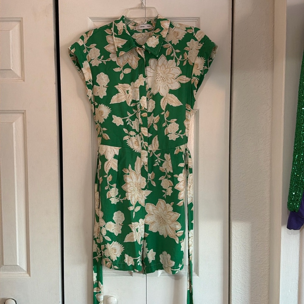 Mango floral jumpsuit - bought at the Mango in France